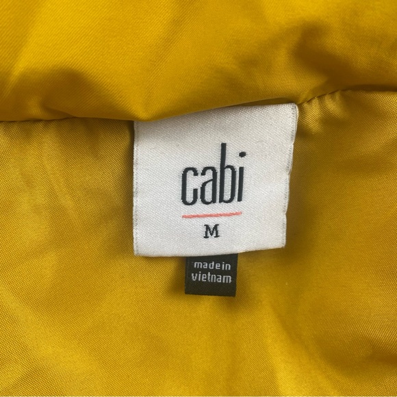 CAbi Acid Yellow Puffer Jacket - Picture 5 of 10